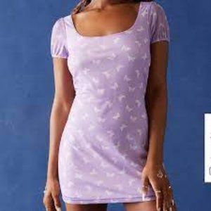 Pacsun | butterfly mini dress